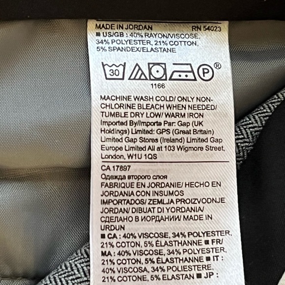 Banana Republic size: 2 Color: Gray - Picture 9 of 12